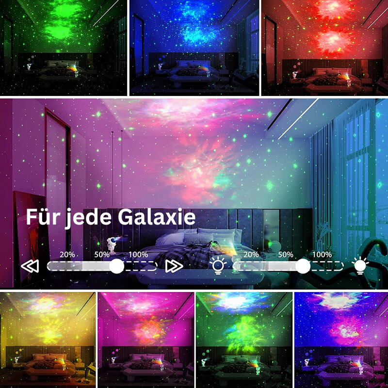 New Galaxy Projector Astronaut Starry Sky Projector Remote Control Music Laser